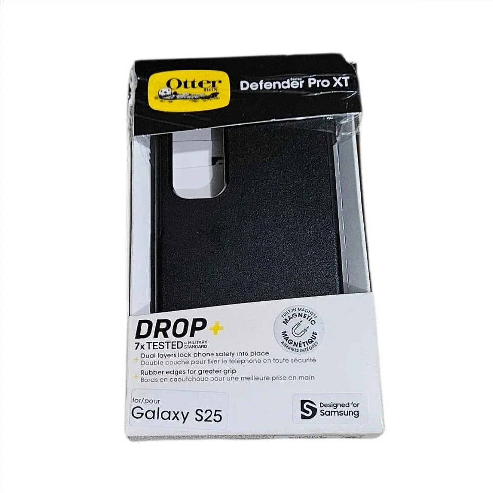 OtterBox Defender Pro XT Case for Samsung Galaxy S25 Black Rugged 77-97876